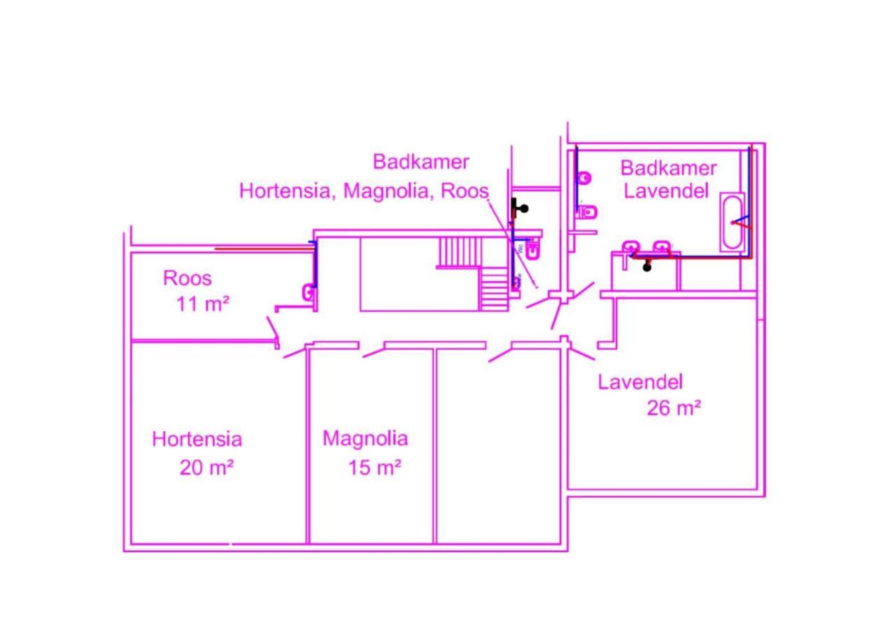 Bloemenhoeve Bed and Breakfast Birdaard Exterior foto